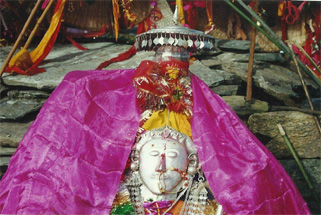 Nanda Devi dolli in Nanda Rajjat yatra Uttarakhand