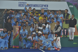 Junior worldcup hockey, India vs Belgium