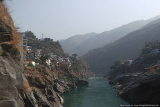 Alaknanda river at Devprayag