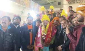 Mathura Bar Association President Raghvendra Singh 