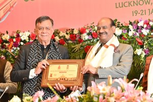 Vidhan Bhawan: AIPOC momento present to Om Bidla