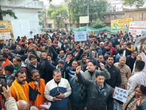 Upar Casts Rally in Moradabad due to rollback UGC Rules