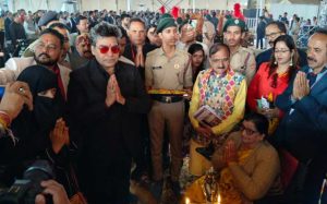 Ashutosh Rana inUdeesha Chaupala Mahotsav Moradabad
