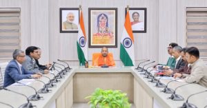 मुख्यमंत्री योगी आदित्यनाथ ने की प्रवेश द्वार को लेकर समीक्षा बैठक