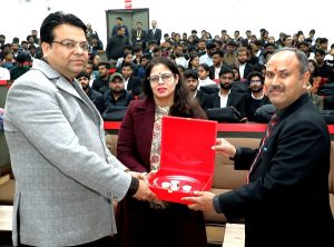 Career talks in TMU Moradabad by Deepti Verma