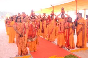 मुमुक्ष महोत्सव शाहजहांपुर शोभा यात्रा