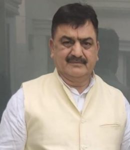 Vinod Gumbar, District Moradabad Congress President 