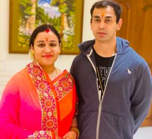 Prateek and Aparna yadav 